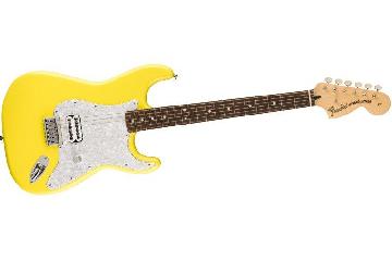 Fender Stratocaster Tom Delonge Limited Edition Graffiti Yellow 0148020363 - Chitarre Chitarre - Elettriche