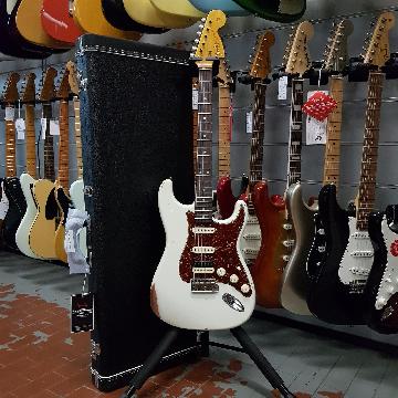 Fender Custom Shop  Limited Edition 67 Hss Stratocaster Relic  Aged Olympic White - Chitarre Chitarre - Elettriche