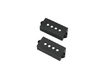 FENDER Pickup Covers, Pure Vintage Precision Bass Black (2) - 0992037000