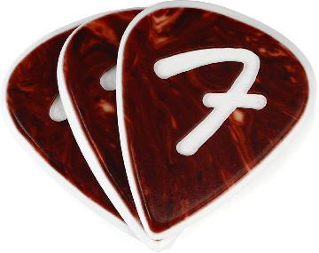 FENDER F Grip 351 Picks, Shell, (3) - 1984351300