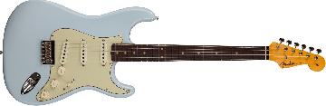 FENDER Vintage Custom 59 Hardtail Strat Time Capsule Package, Faded Aged Sonic Blue - 9235001542