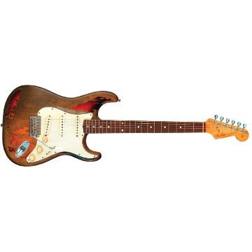 FENDER Rory Gallagher Signature Stratocaster Relic, Rosewood Fingerboard, 3-Color Sunburst - 9235001128