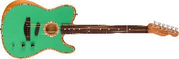 FENDER Limited Edition Acoustasonic Player Telecaster, Rosewood Fingerboard, Sea Foam Green - 0972313149