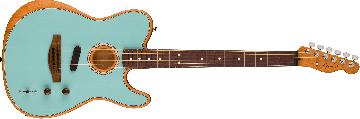 FENDER Limited Edition Acoustasonic Player Telecaster, Rosewood Fingerboard, Daphne Blue - 0972313104