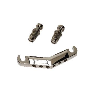 GRETSCH Gretsch V Stop Tailpiece, Nickel - 7709343000