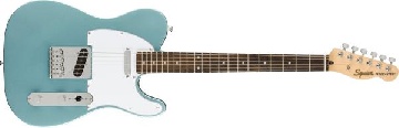 SQUIER FSR Affinity Series Telecaster, Laurel Fingerboard, White Pickguard, Ice Blue Metallic - 0378200583