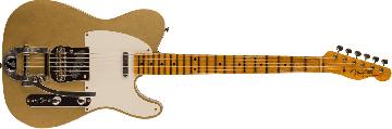 FENDER Limited Edition Twisted Telecaster Custom Journeyman Relic, 1-Piece Rift Sawn Maple Neck, Aged HLE Gold - 9236081266