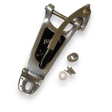 Bigsby Bigsby B6 Vibrato Tailpiece, Polished Aluminum, Extra Short Hinge - 1804952674 - Chitarre Componenti - Hardware e Componenti Vari