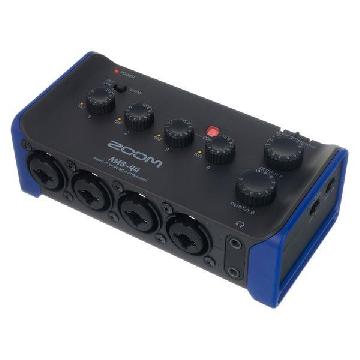 Zoom Ams-44 - Interfaccia Audio Per Registrazione E Streaming - Voce - Audio Schede Audio ed Interfacce MIDI