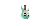 Mooer S801 - Standard 801 Mp Surf Green