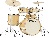 Tama Cl50rs-gnl - Superstar Cl 5pc Shell Kit - Superstar Classic