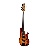 Sterling By Music Man Ray35hh Spalted Maple Blood Orange Burst