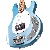 Sterling By Music Man Stingray Ray34 Firemist Silver