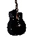 Alvarez Abt60ce 8-string Black