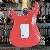 Fender Stratocaster Vintera Road Worn Fiesta Red + Hardcase