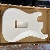 All Parts Stratocaster Body White Alder Poly