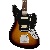 Fender Player Jaguar Pau Ferro Fingerboard 3 Color Sunburst 0146303500