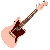 Fender Fullerton Jazzmaster Uke  Ukulele  Shell Pink 0970533556