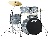 Tama St50h5-sem - Stagestar 5pc Drum Kit + Meinl Cymbals