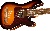 Fender Fullerton Precision Bass Uke Ukulele  3-color Sunburs 0970583500