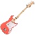 Squier Sonic Bronco Bass Mn   Tahitian Coral 0373802511