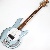 Sterling By Music Man Stingray Ray34 Firemist Silver