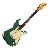 Fender Limited Edition 1964 L Series Stratocaster Heavy Relic Rw Aged Sherwood Green Metallic - 9236091053