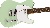 Squier Fsr Squier Sonic Telecaster, Laurel Fingerboard, White Pickguard, Surf Green - 0373450557