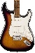 Fender Player Stratocaster, Pau Ferro Fingerboard, Anniversary 2-color Sunburst - 0144503503