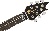 Evh Wolfgang Special Striped Series, Ebony Fingerboard, Black And White - 5107702317