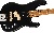 Charvel Pro-mod San Dimas Bass Pj Iv, Caramelized Maple Fingerboard, Satin Black - 2963068568