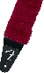 Fender Poodle Plush Strap, Red - 0990642025