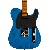 Fender American Custom Telecaster Nos, 1-piece Roasted 3a Flame Maple Neck Fingerboard, Sapphire Blue Transparent - 9236091134