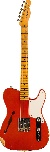 Fender Limited Edition Red Hot Esquire Relic, 1-piece Birdseye Maple Neck Fingerboard, Super Faded Aged Candy Apple Red - 9236091059