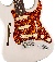 Fender American Professional Ii Stratocaster Thinline, Rosewood Fingerboard, White Blonde - 0171010701