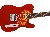 Fender Limited Edition Raphael Saadiq Telecaster, Rosewood Fingerboard, Dark Metallic Red - 0111060848