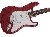 Fender 2024 Collection Made In Japan Hybrid Ii Stratocaster, Rosewood Fingerboard, Quilt Red Beryl - 5661100328