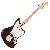 Squier Affinity Series Jaguar, Maple Fingerboard, White Pickguard, Mystic Metallic Brown - 0378402594