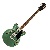 Gretsch G2655 Streamliner Center Block Jr. Double-cut With V-stoptail, Laurel Fingerboard, Steel Olive - 2817100530