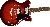 Gretsch G2655 Streamliner Center Block Jr. Double-cut With V-stoptail, Laurel Fingerboard, Claret Burst - 2817100561