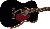 GRETSCH Nick 13 Outlaw Heart Grand Concert, Rosewood Fingerboard, Black - 2716000511