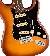 Fender American Performer Spruce Stratocaster, Rosewood Fingerboard, Honey Burst - 0171030742