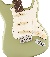 Fender Player Ii Stratocaster, Rosewood Fingerboard, Birch Green - 0140510565