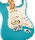 Fender Player Ii Stratocaster Hss, Maple Fingerboard, Aquatone Blue - 0140542518