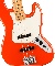 Fender Player Ii Jazz Bass, Maple Fingerboard, Coral Red - 0140482558