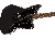 Squier Fsr Affinity Series Jazzmaster, Laurel Fingerboard, Black Pickguard, Black Hardware, Matching Headstock, Metallic Black - 0378311965