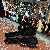 Epiphone Custom Les Paul Left Black Emg