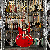 D Angelico Excel Ex Dc Sp Trans Cherry Red