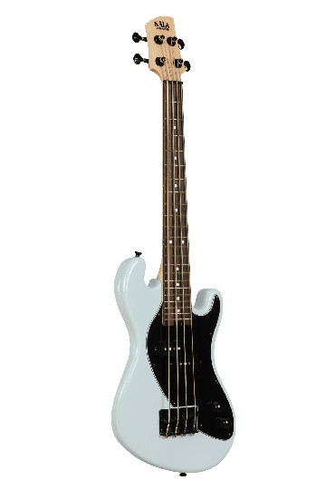 Kala UBASS-SB-LB-FS - Solid Body 4 corde - Light Blu c/borsa