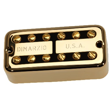 DiMarzio NewTron Neck Gold/Black - DP291GBK